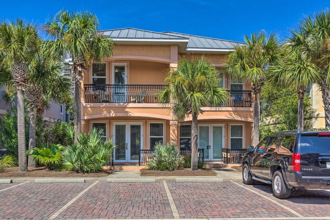Bright And Modern Townhome Steps To Miramar Beach! Destin Exterior photo