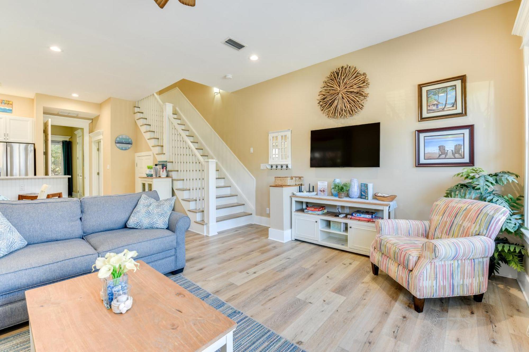 Bright And Modern Townhome Steps To Miramar Beach! Destin Exterior photo
