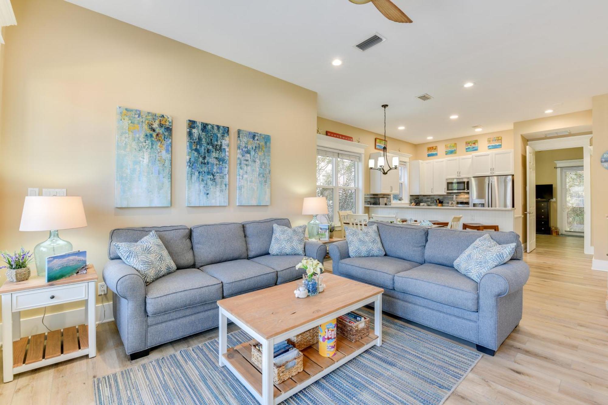 Bright And Modern Townhome Steps To Miramar Beach! Destin Exterior photo