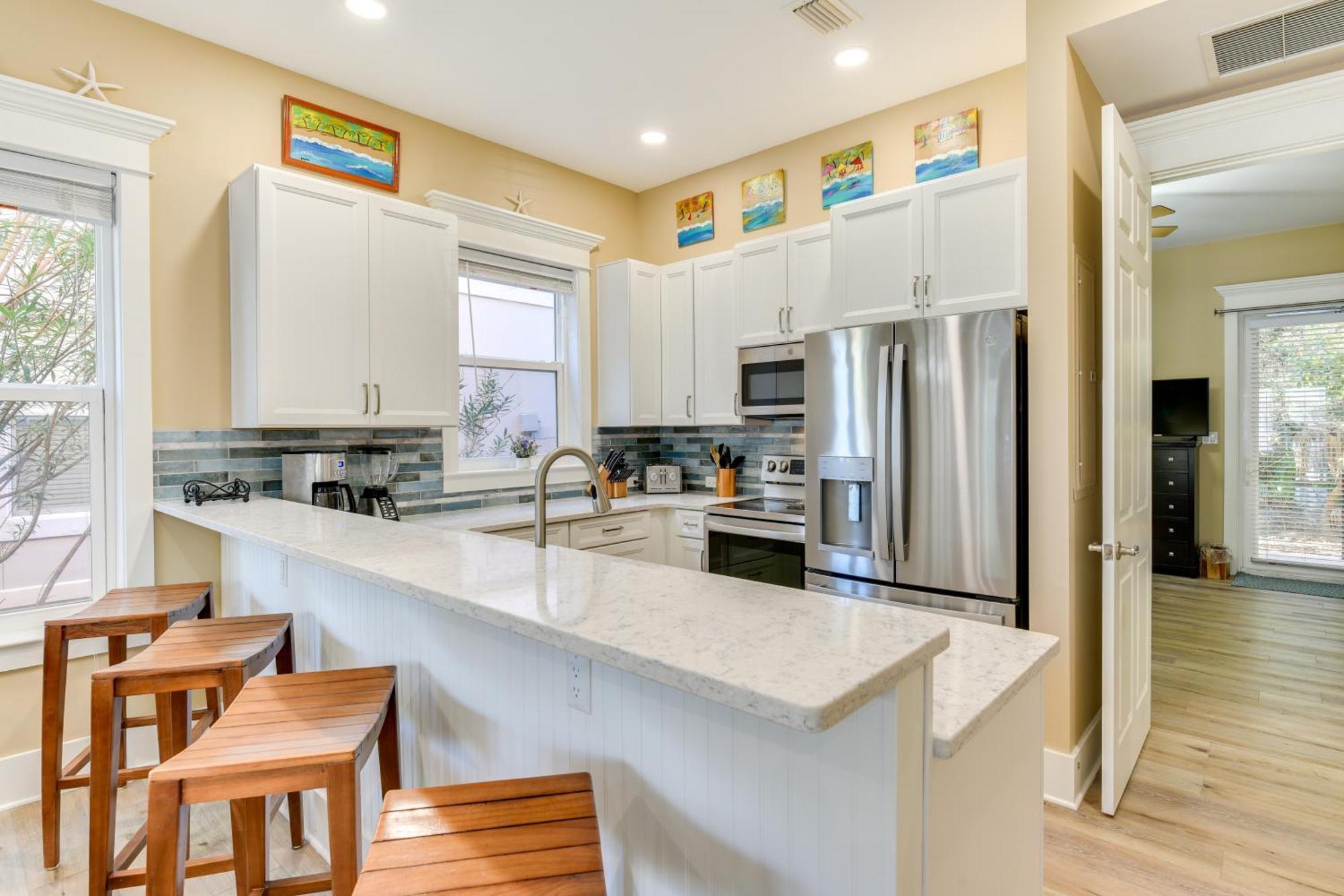 Bright And Modern Townhome Steps To Miramar Beach! Destin Exterior photo