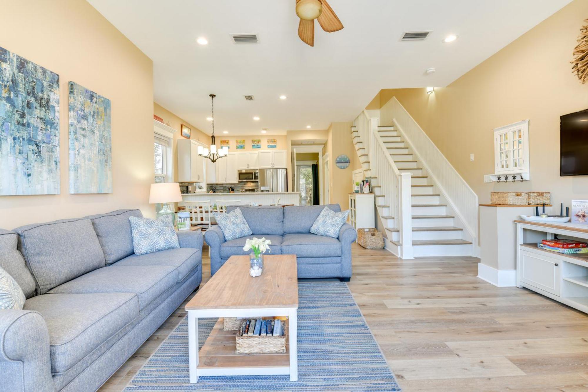 Bright And Modern Townhome Steps To Miramar Beach! Destin Exterior photo